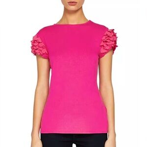 Ted Baker Floral Appliqué Shirt